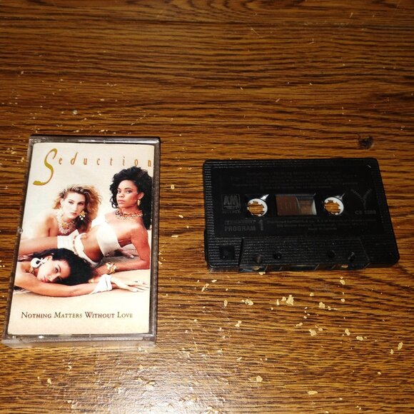 Seduction - Nothing Matters Without Love on cassette (A & M Records, 1989) - Picture 1 of 2